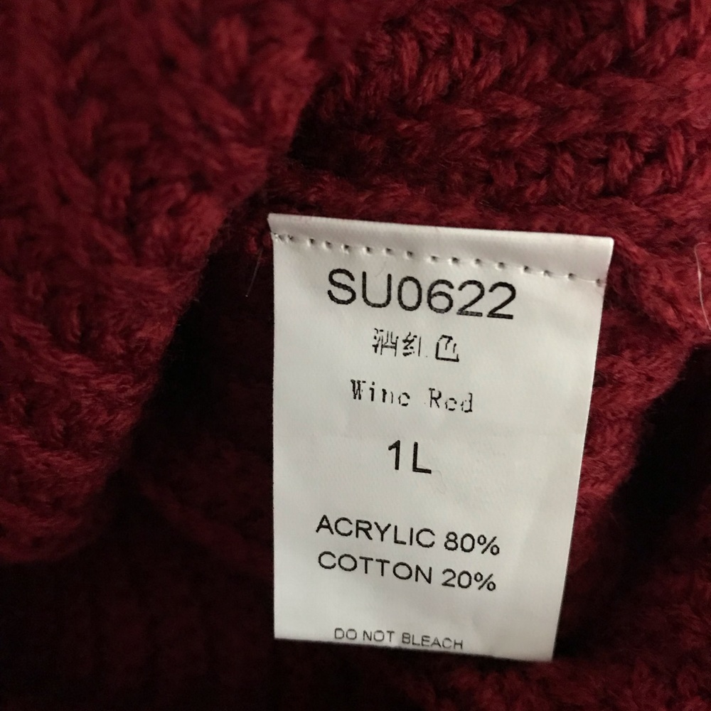 Beautiful women off shoulder knit sweater top - Picture 6 of 6